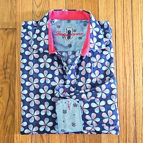 Luchiano Visconti Other - Luchiano Visconti Mens 'My Favorite Shirt' Mix Pattern Buttondown Shirt XL